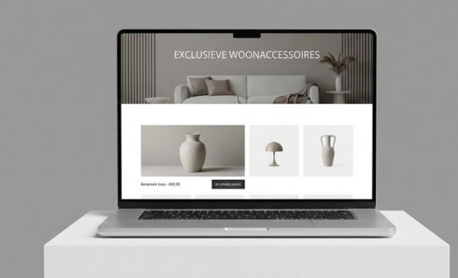 one page landingspagina maken Huizen